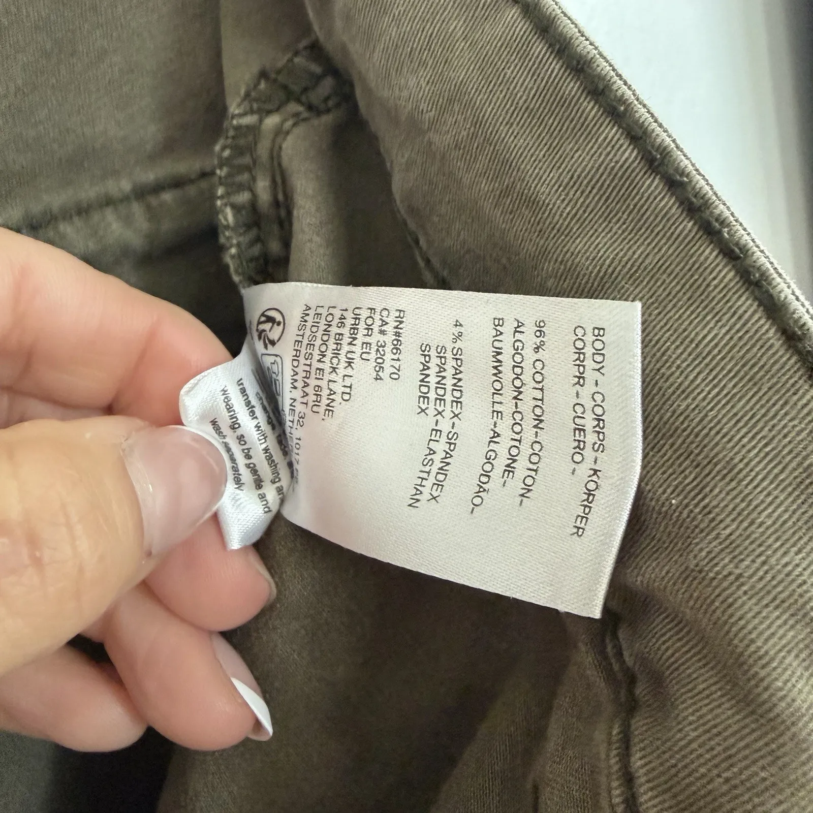 Anthropologie Pilcro Jefferson Utility Pants Holly Green 27 R Excellent Conditio - Image 6