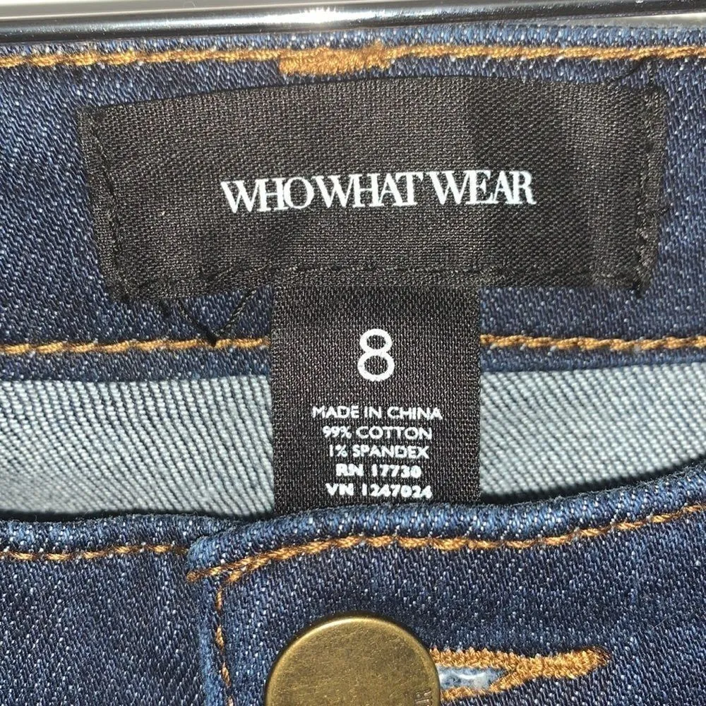 Who What Wear Straight Leg Jeans - Image 4