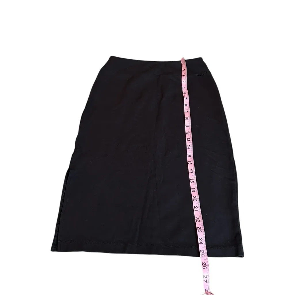 NINE WEST stretchy black pencil skirt - Image 2