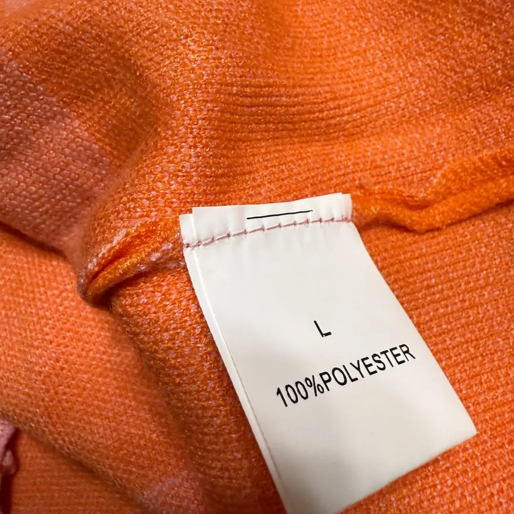 Amazon Pink and Orange Checkered Maxi Dress - Image 6