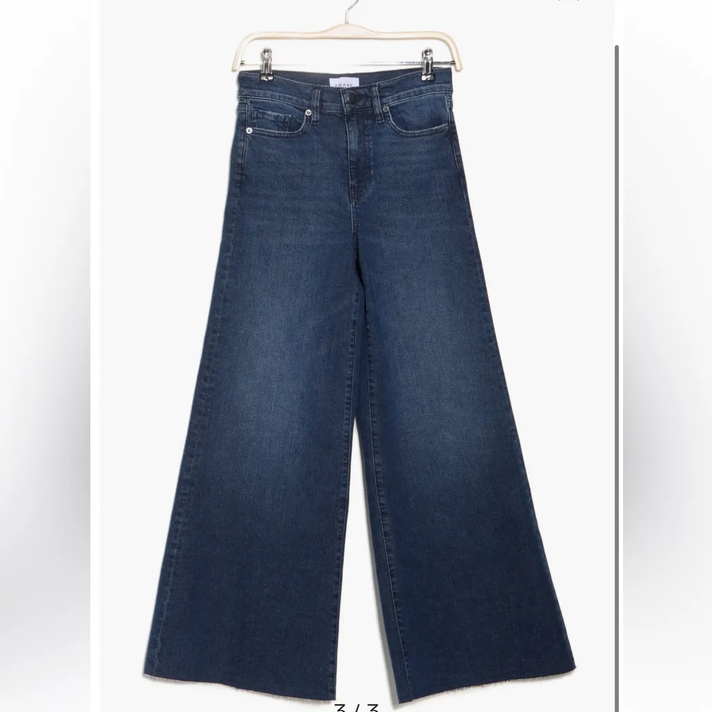 Frame Le Crop Palazzo Jeans in Crafty - Image 2