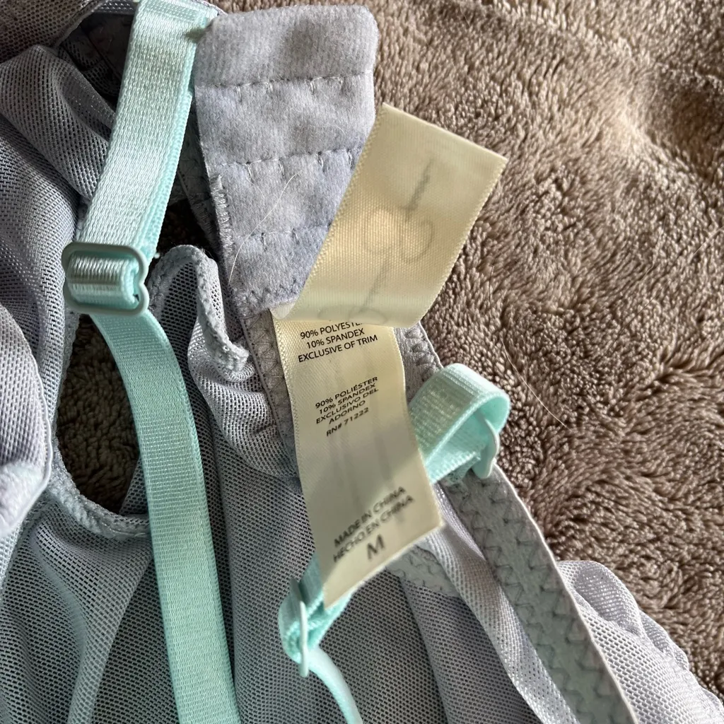 JESSICA SIMPSON Lace Sheer Push Up Lingerie Babydoll Sleep Dress Sz M EUC - Image 6