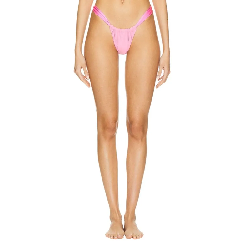 VDM Livi Reversible Bikini Bottoms in Coral X - Image 4