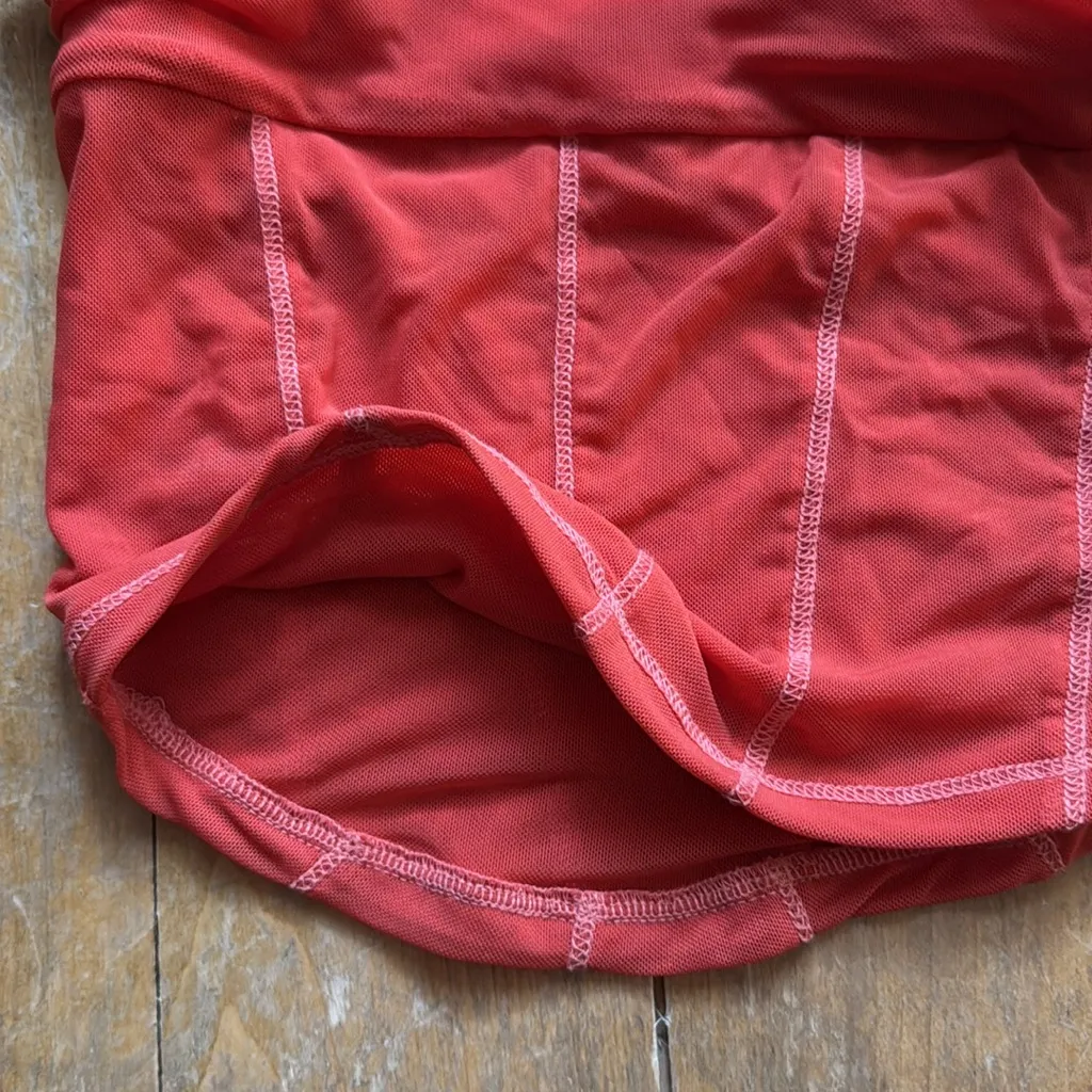 Urban Outfitters Orange Red Cropped Camisole Top Small - Image 3