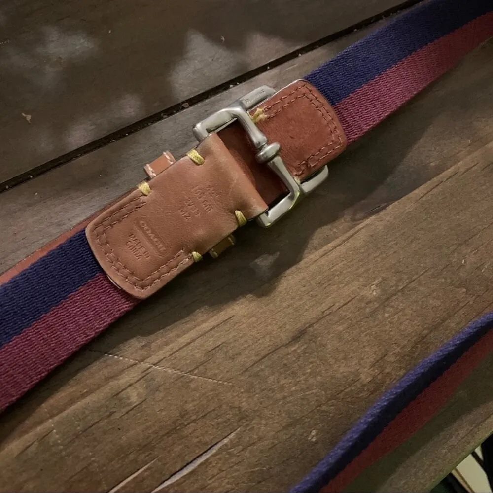 Coach stripe belt - Image 2