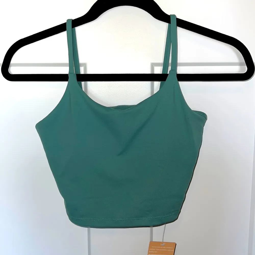 NWT Let’s Seize The Day Green Bra Top - Image 3