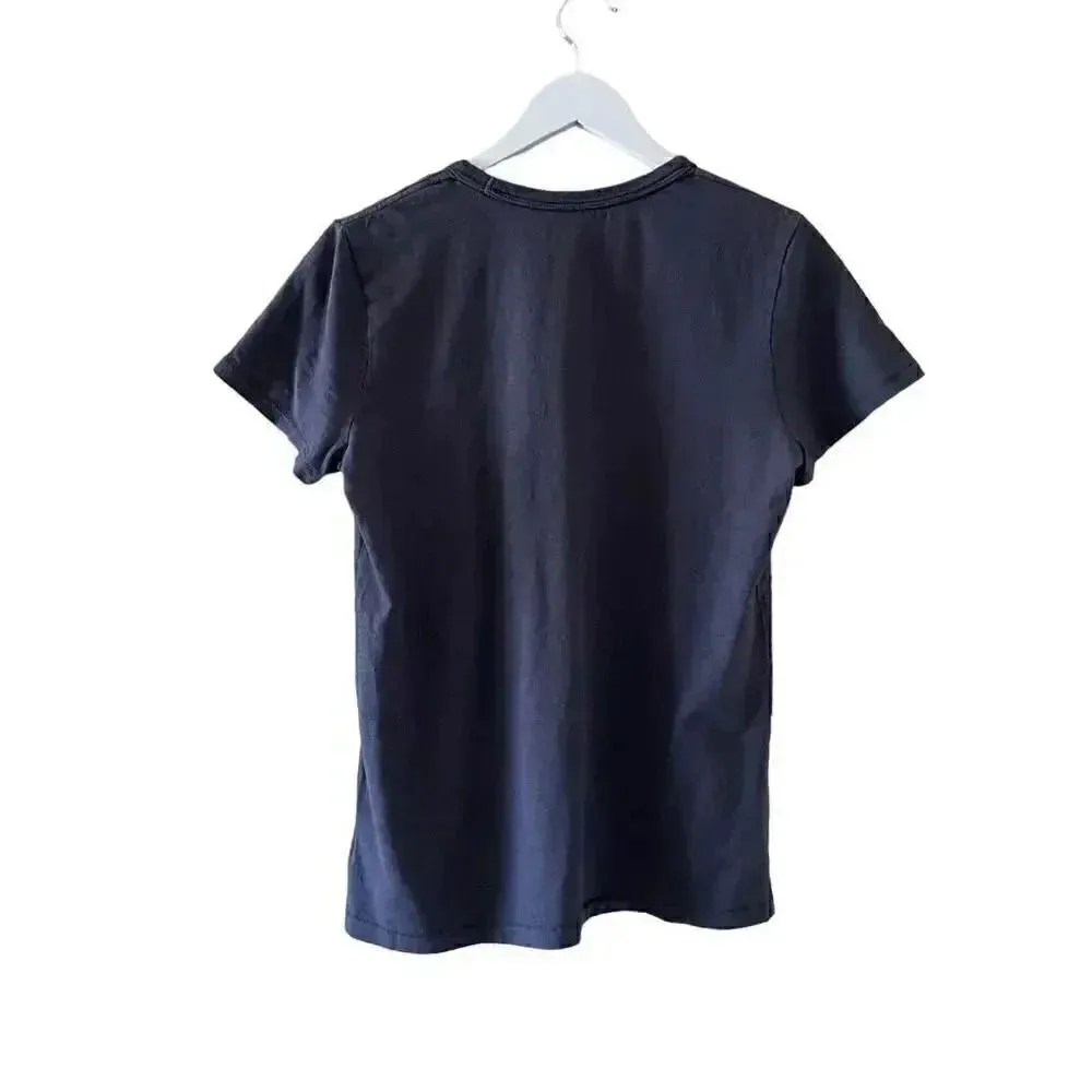 Universal Thread Charcoal Gray V-Neck Short Sleeves Cotton M # 1351 - Image 6