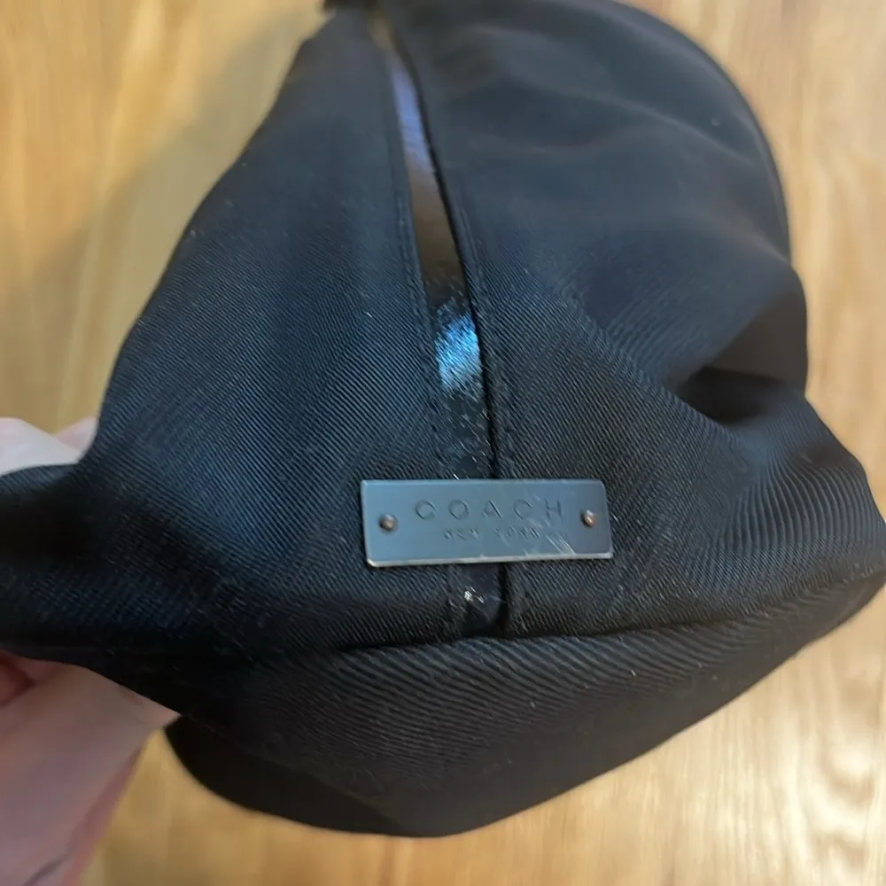 Coach 7423 Black Twill and Leather Mercer Shoulder Bag - Image 3