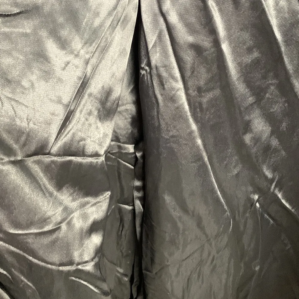 Vintage Pendleton 100% Pure Virgin Wool Gray Trench Coat with Belt Size 14 - Image 3