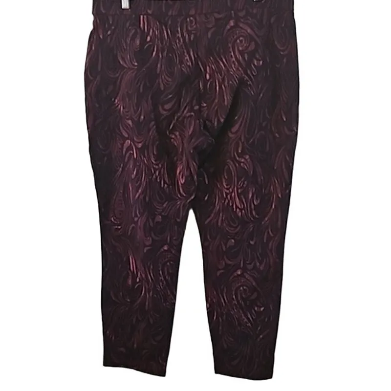 Susan Graver Weekend Essentials Premium Stretch Ava Ankle Pants - XL - Image 4