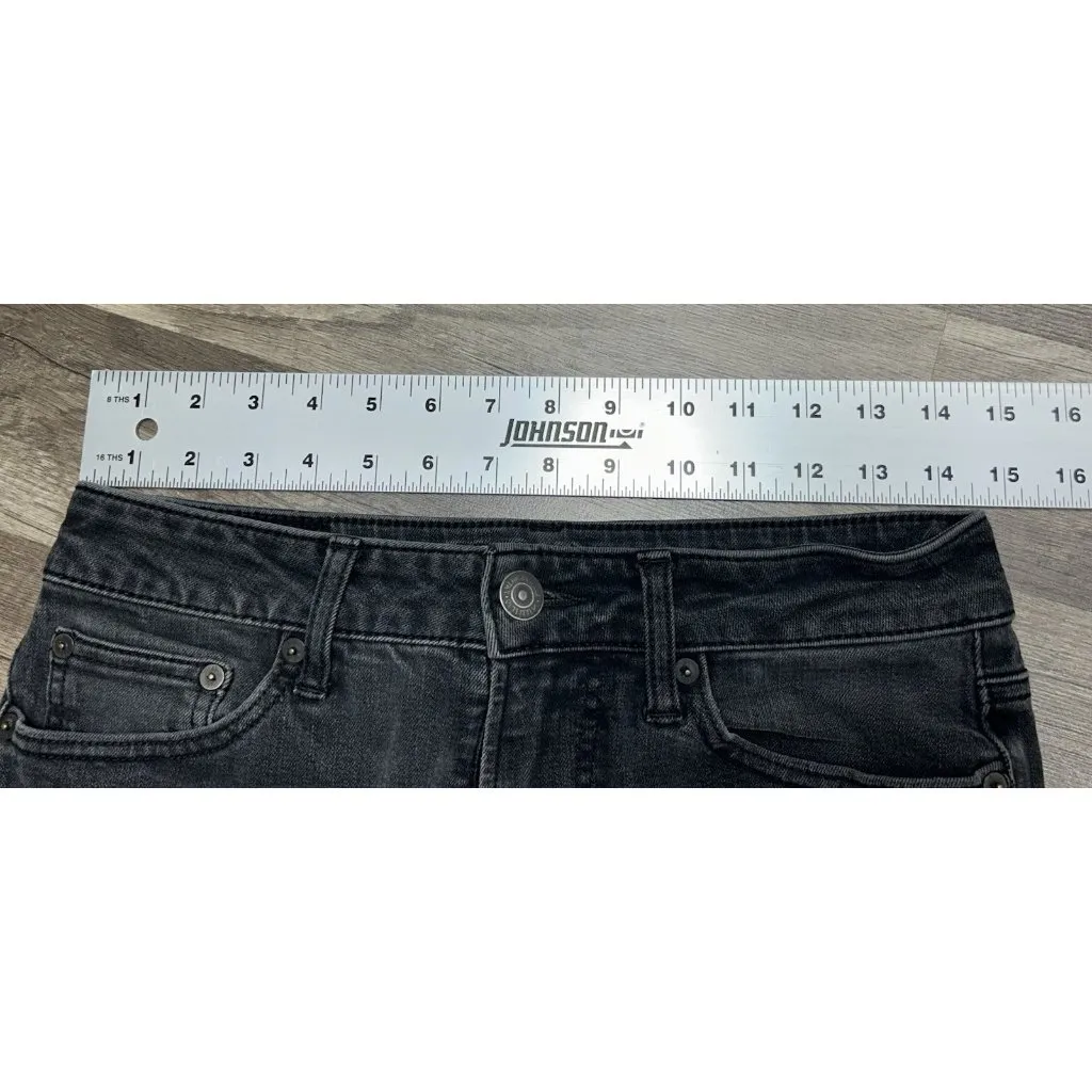 American Eagle Women's Jeans 29x28 Black 360 Degree Extreme Flex Straight Leg - Image 6