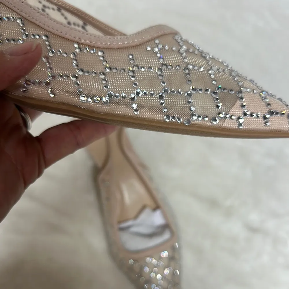 A New Day Tan Slingback Flats with Pointed Toe - Image 4