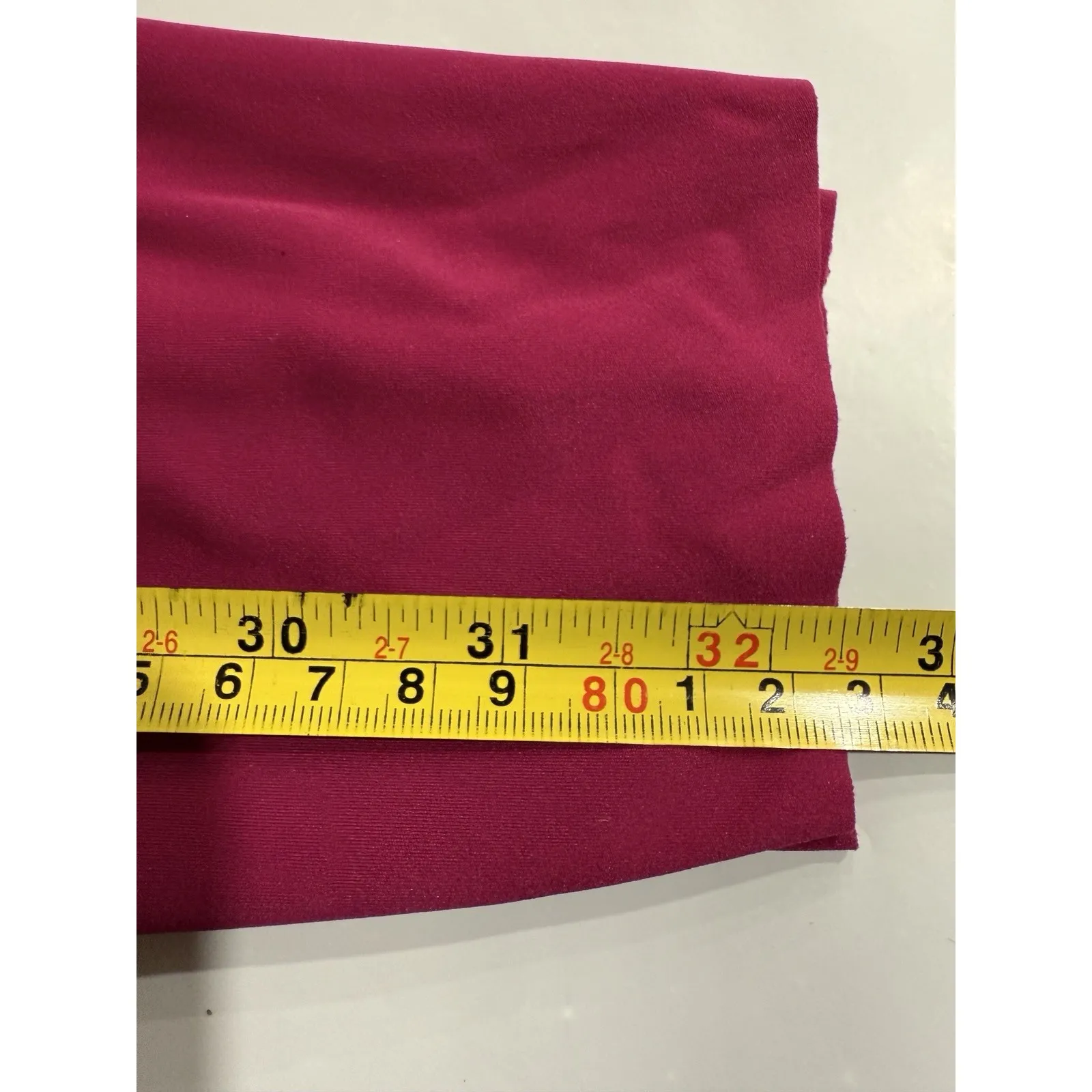 Lululemon Fast Free 7/8 Cropped Tight II Non Reflective Nulux 25" Pink Size 2 - Image 8