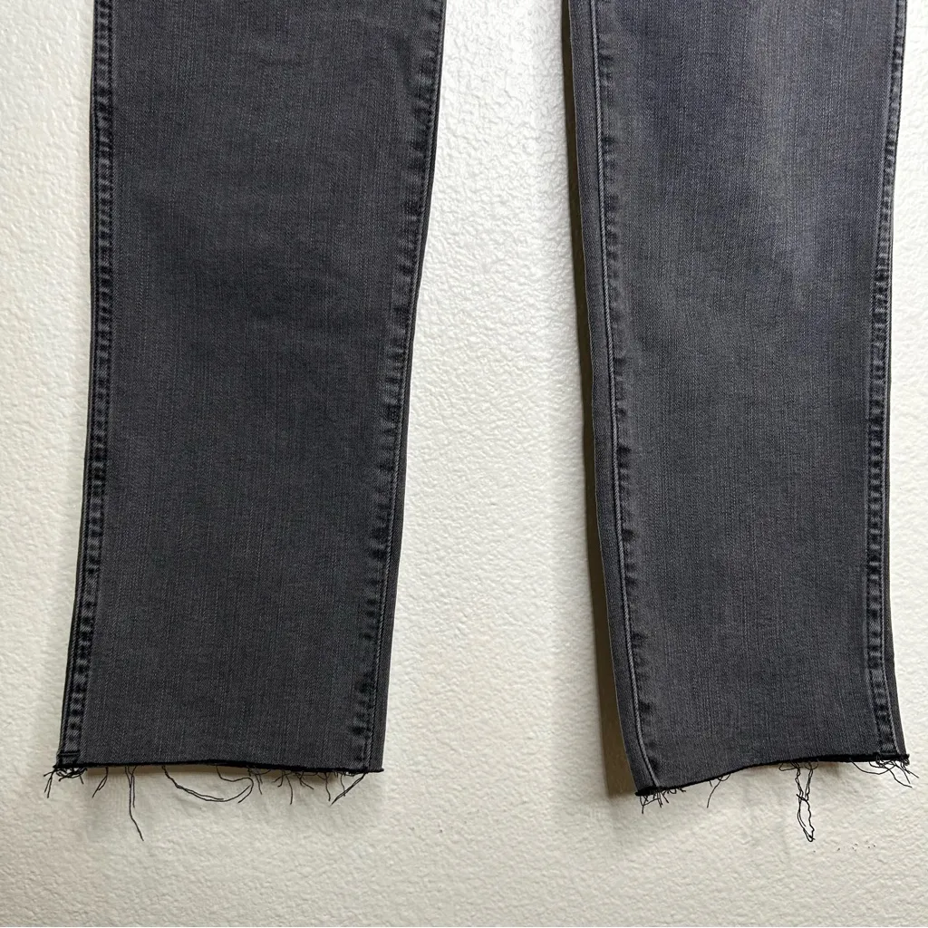 NWT Madewell Stovepipe Jeans in Banberry Wash: Raw-Hem Edition 26 - Image 7