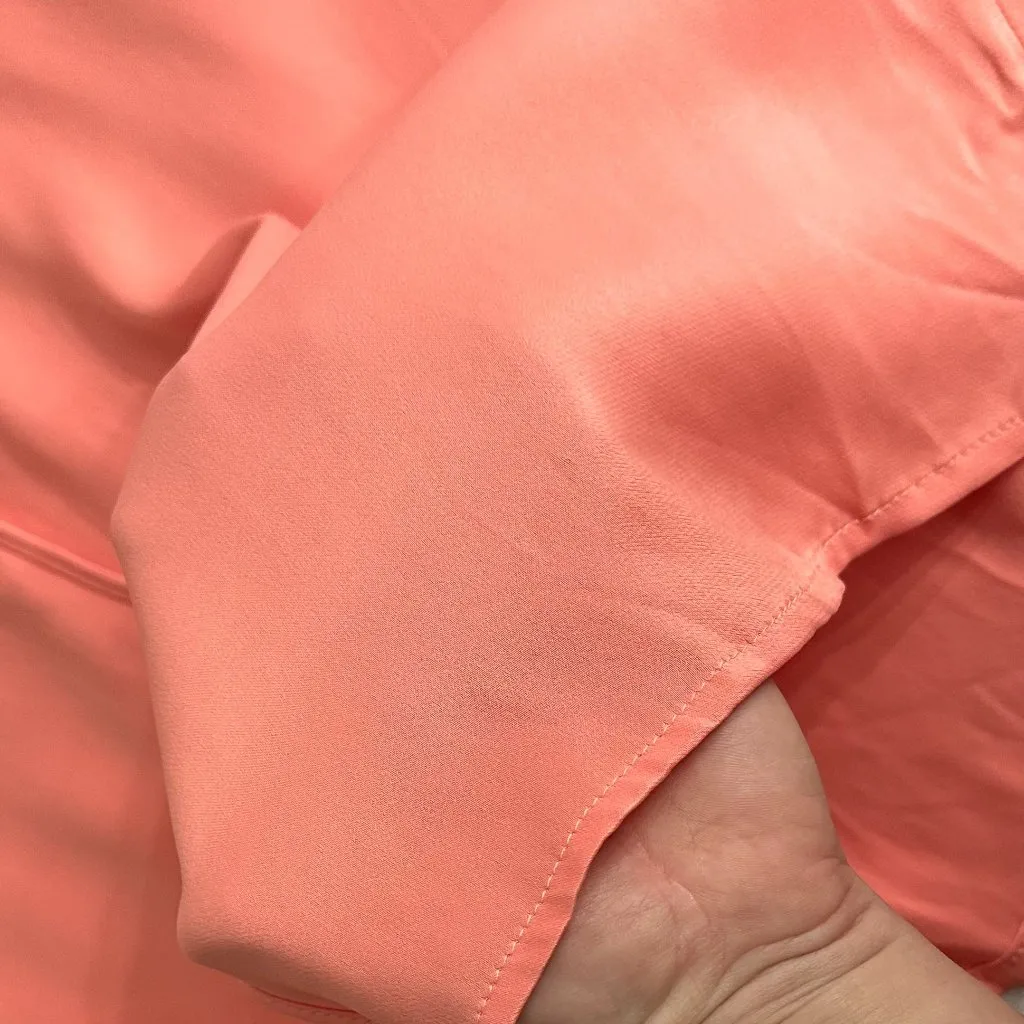 Apiece Apart Josefina Slip Dress Coral Pink - Image 9