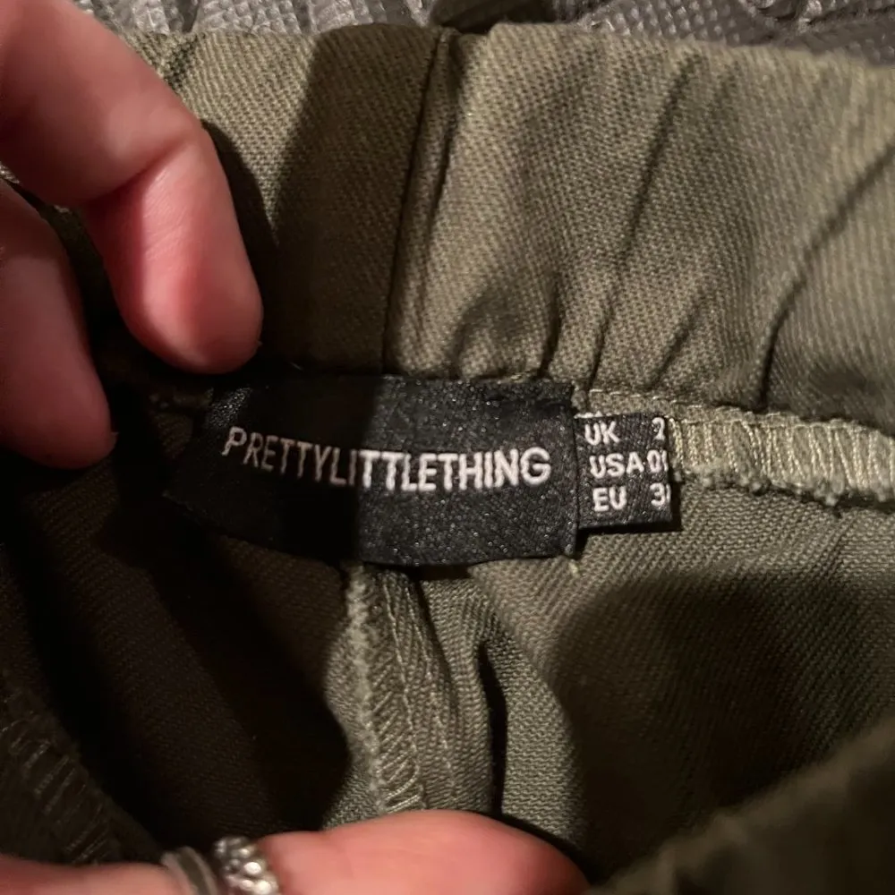 Pretty Little thing Army Green Cargo Pants 00 - Image 5
