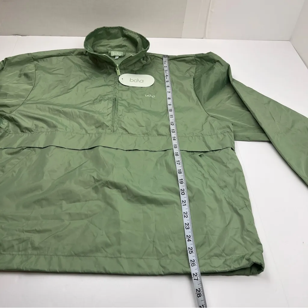 Bala Green Windbreaker Lightweight Jacket Half - Image 10