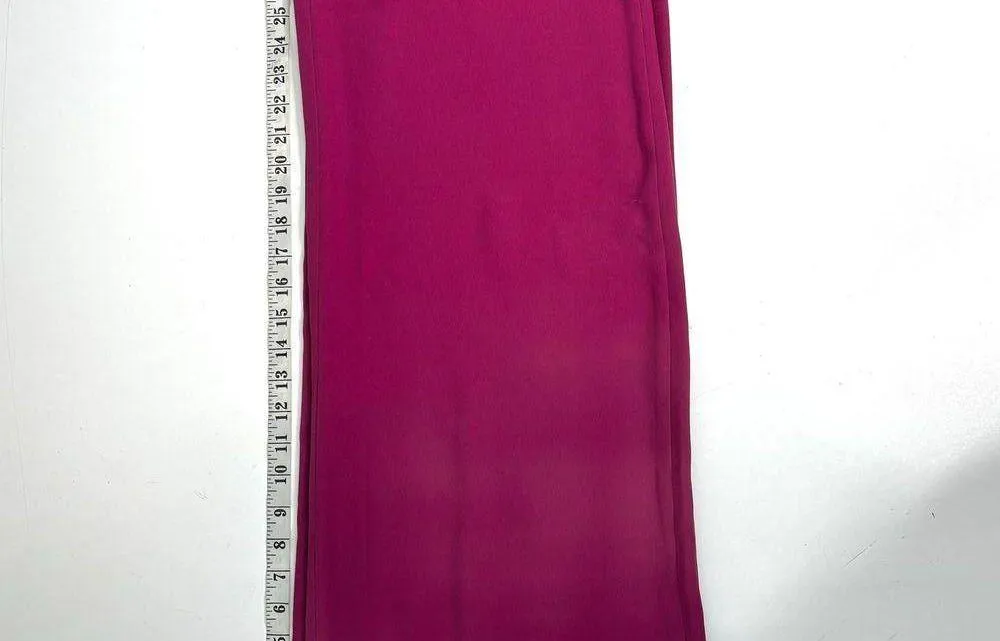 Gal Meets Glam Meredith Crepe Off Shoulder Jumpsuit Magenta Pink 6 - Image 7