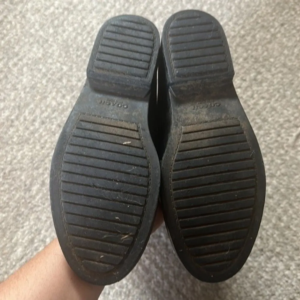 Trisha II Turnlock Rain Patent Rubber Black Shiny Boots Gardener 7 - Image 5