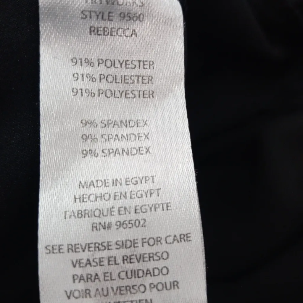 HH Helping Hands 3X Scrub Pants In Black - Image 5