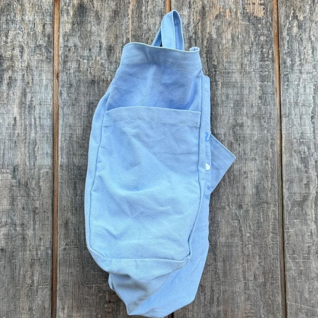 Sanrio Cinnamoroll Light Blue Tote Bag Shoulder/Carry Straps East/West Pockets - Image 7