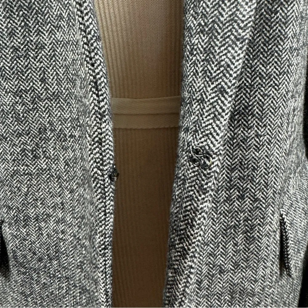 Sportmax Max Mara gray wool blend blazer Black Size M - Image 7