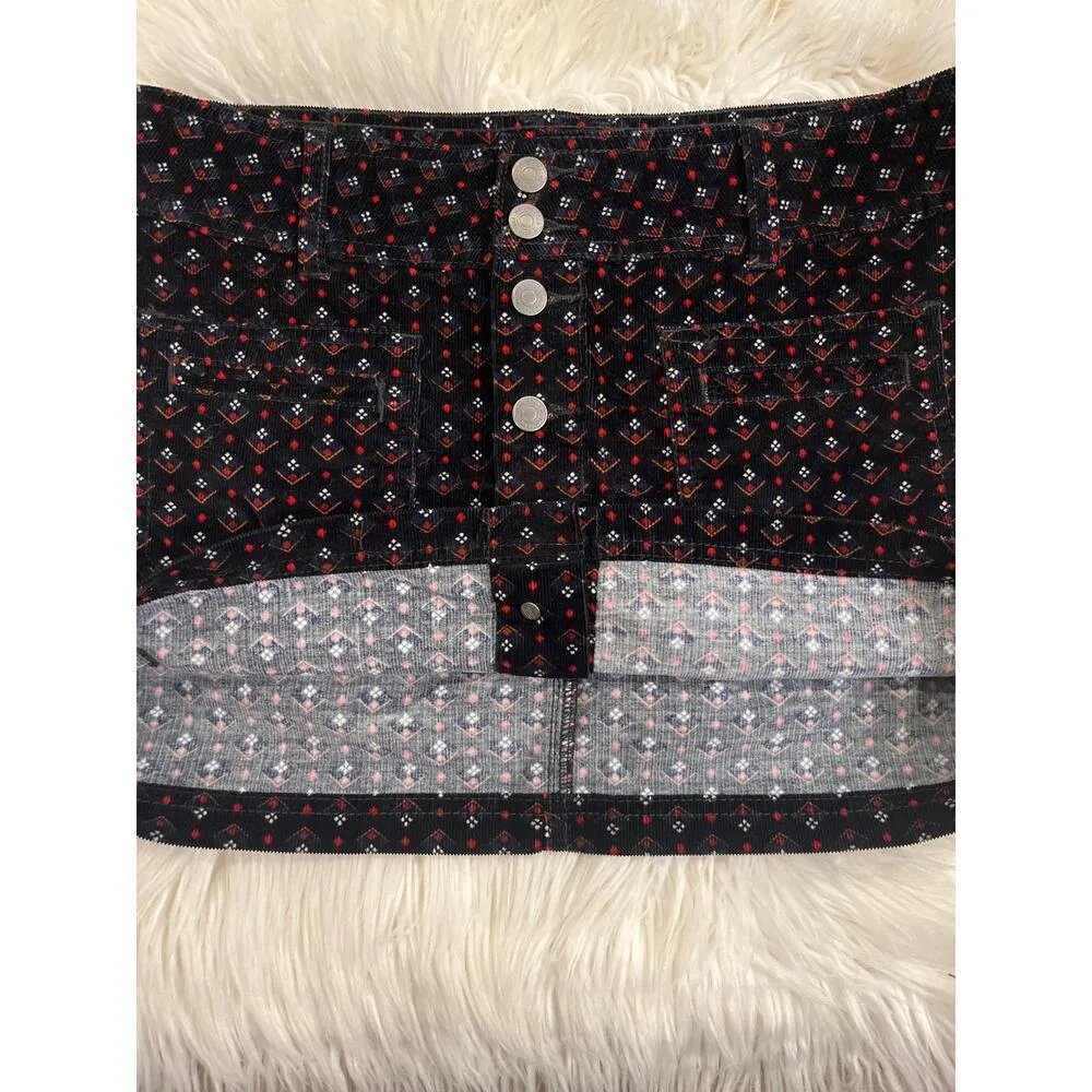 Free People We the Free Joanie corduroy print mini skirt 29 - Image 8