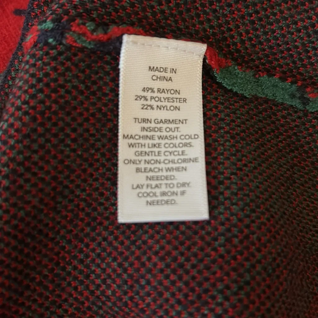 NEW Johnny Wujek Top & Skirt Set Outfit Plaid S $88 Red Size undefined - Image 6