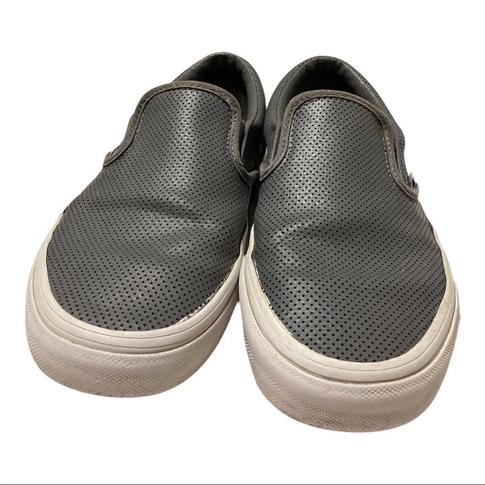 VANS, perforated leather off-the-wall shoes‎ - Image 2