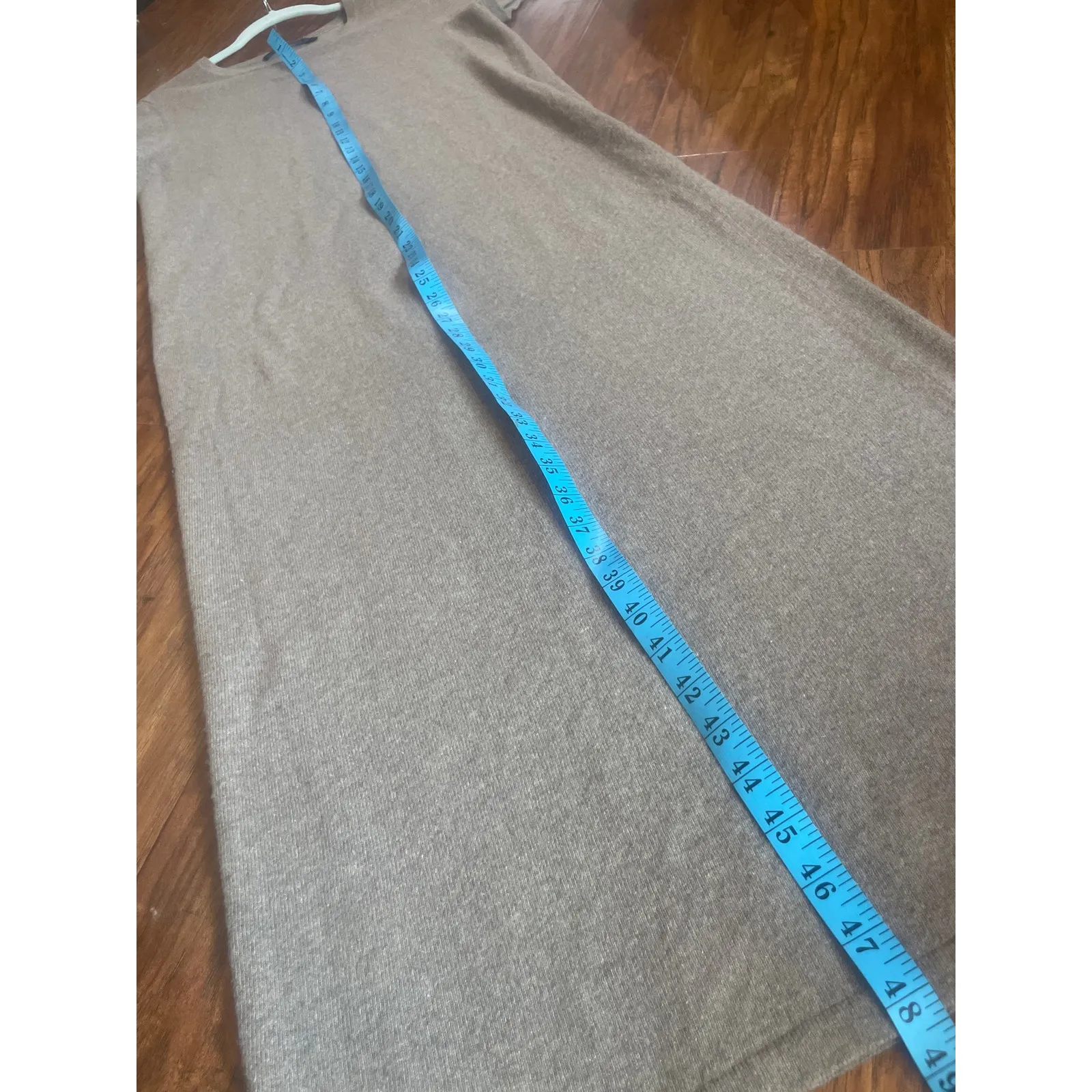 JENNI KAYNE Everyday Short Sleeve Wool Cashmere Sweater Dress Size Medium M - Image 9