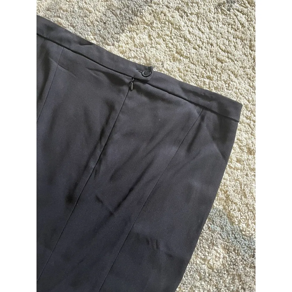Patrizia Pepe Black Knee Length Career Pencil Skirt Women’s Medium Italy 44 Size 8 - Image 5