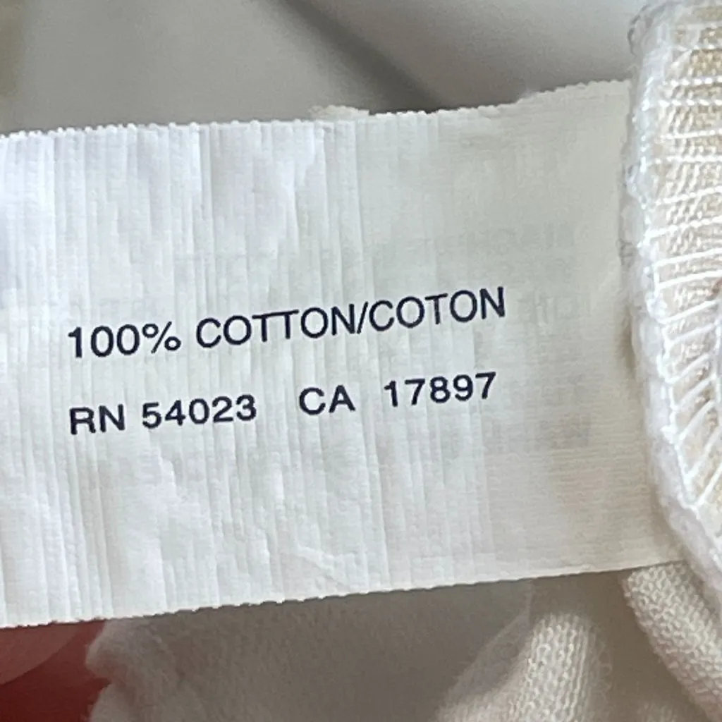 Gap Outlet‎ Straight Leg Chino Pants Womens Size 20 White Flat Front High Rise - Image 12