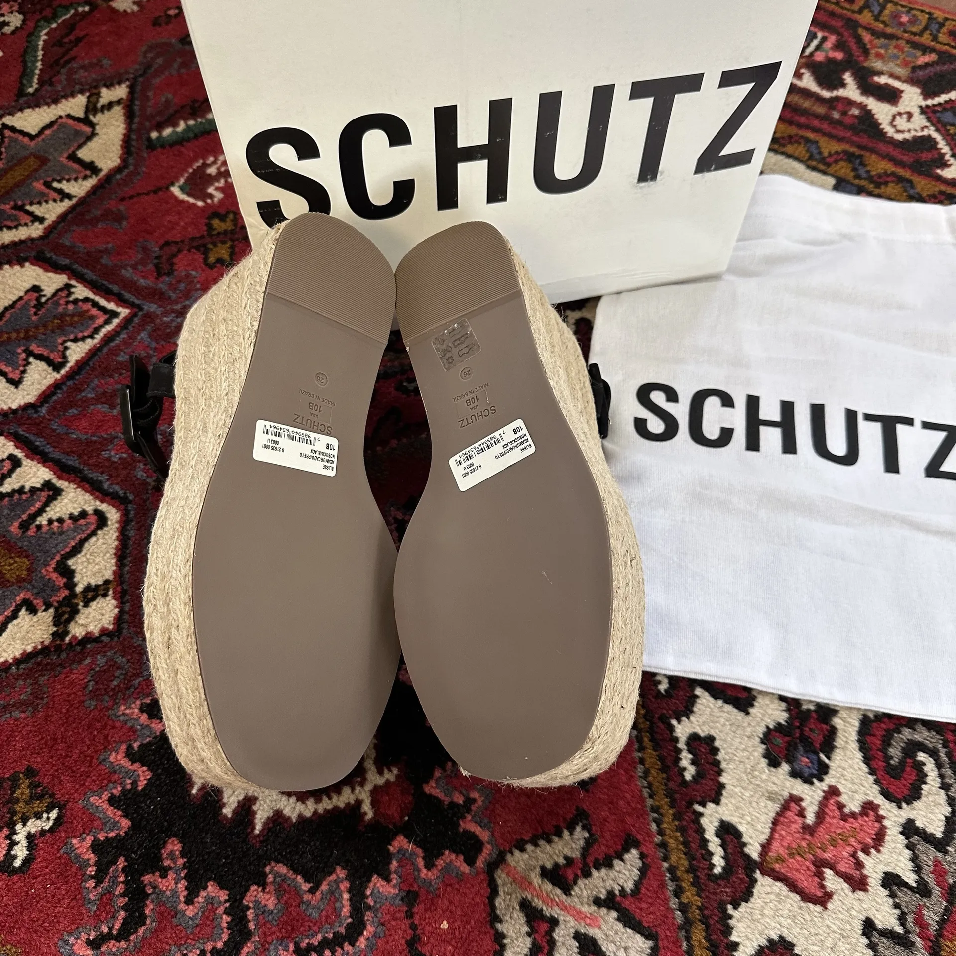 Brand New Schutz Platform Espadrille Sandals - Image 5