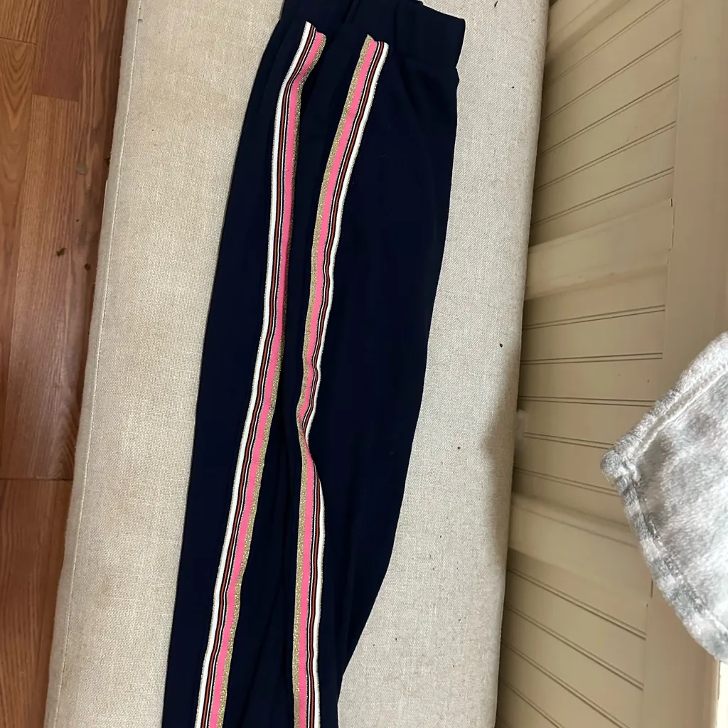 Trina Turk Navy sweatpants - Image 2