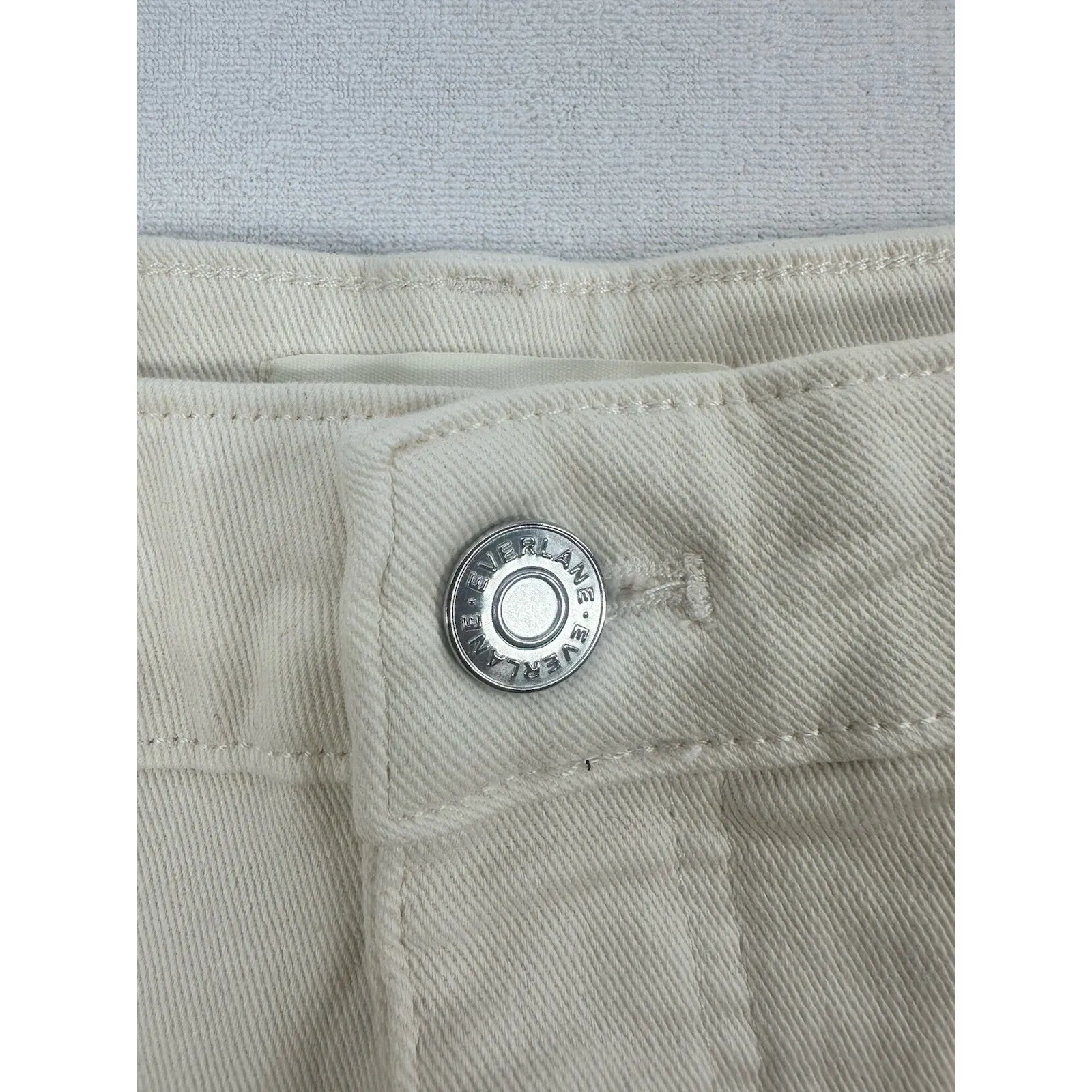 Everlane Womens  Jeans Beige Size 8 R - Image 10