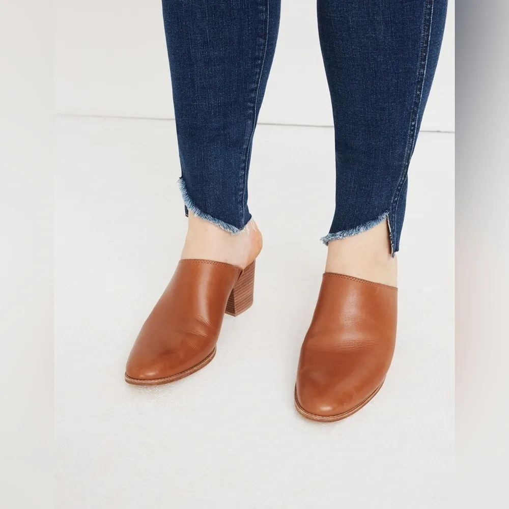 Madewell 10" High-Rise Skinny Jeans:‎ Cutout Tulip Hem Edition Size 32 Tall - Image 4