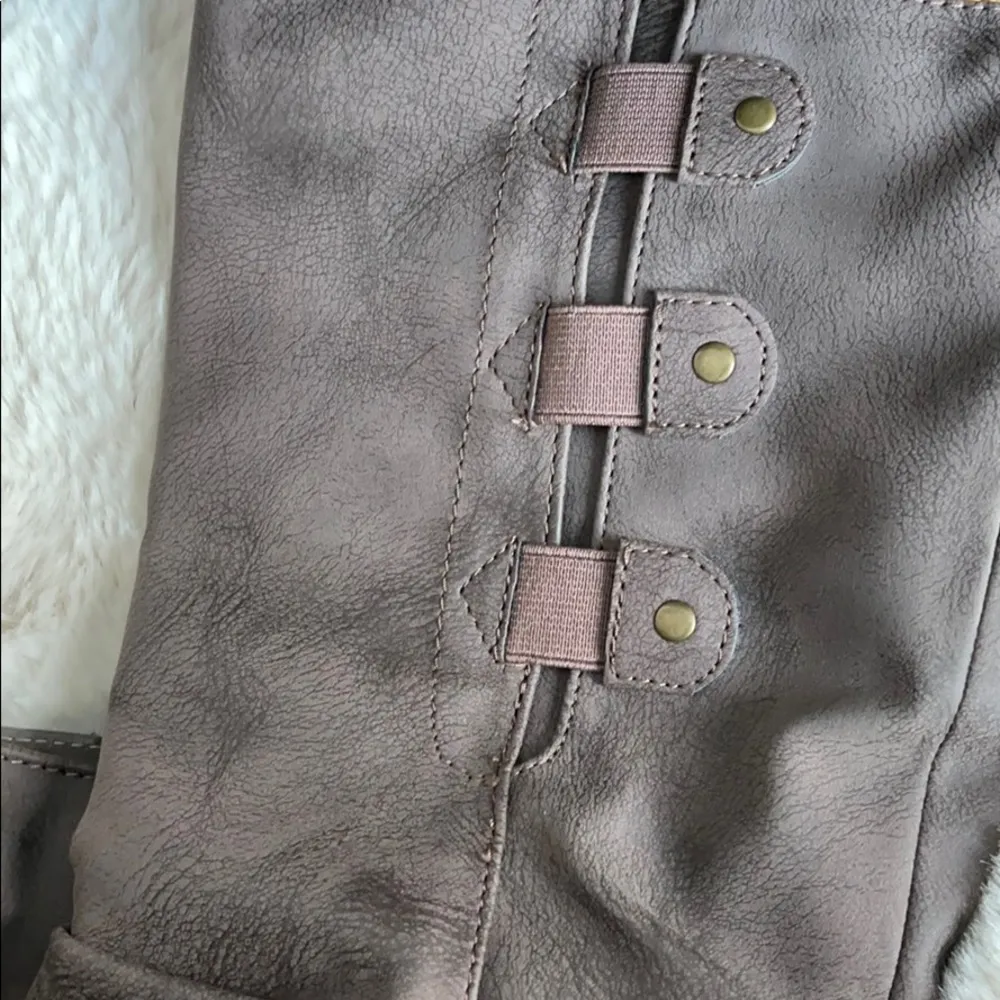 Wide Calf Tall White Mountain Boots 👢 Size 5M - Image 13