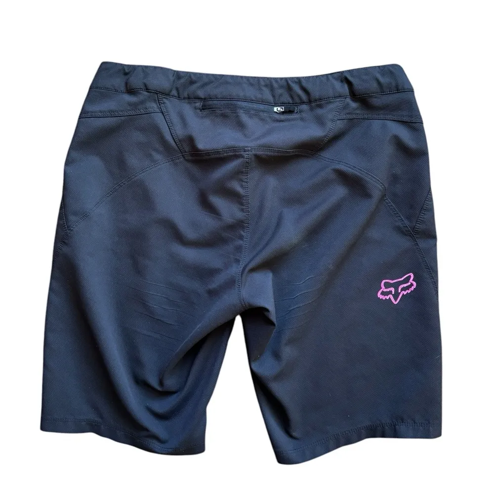 Fox Racing Ripley Shorts Women’s M Black Logo Lightweight Moisture Wicking Size M - Image 2