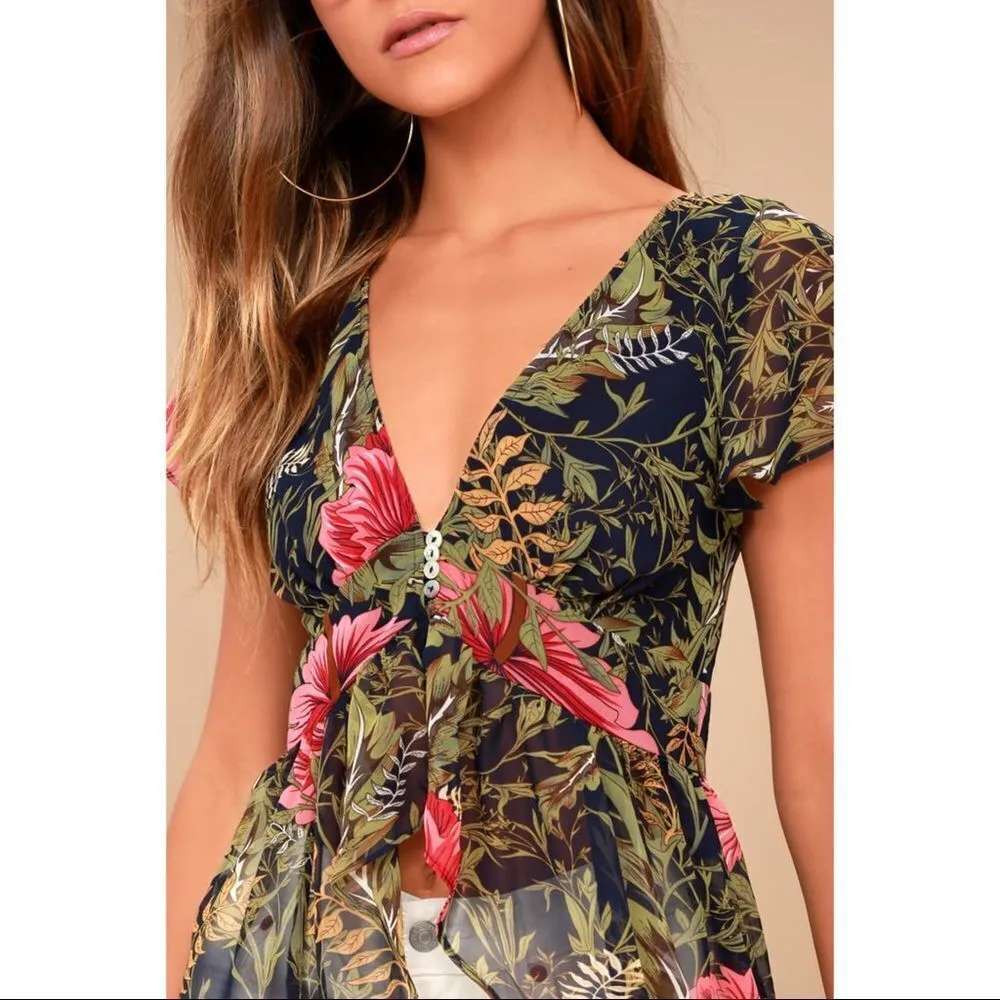 ✨HP✨Arizona Jean Co. Floral Print Maxi Top✨ - Image 3