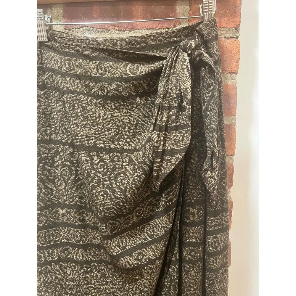 Jones New York Boho Vintage Wrap Skirt 6 - Image 4