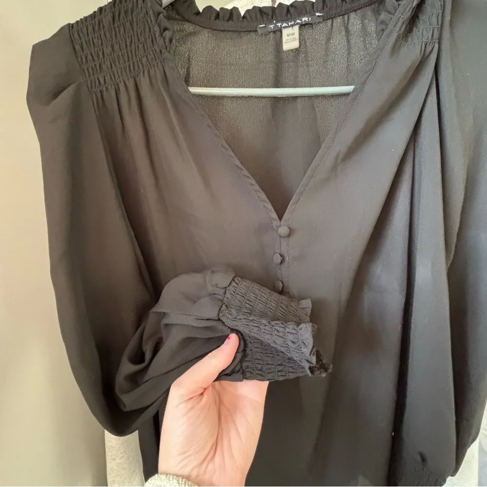 Black blouse / dress shirt - Image 2