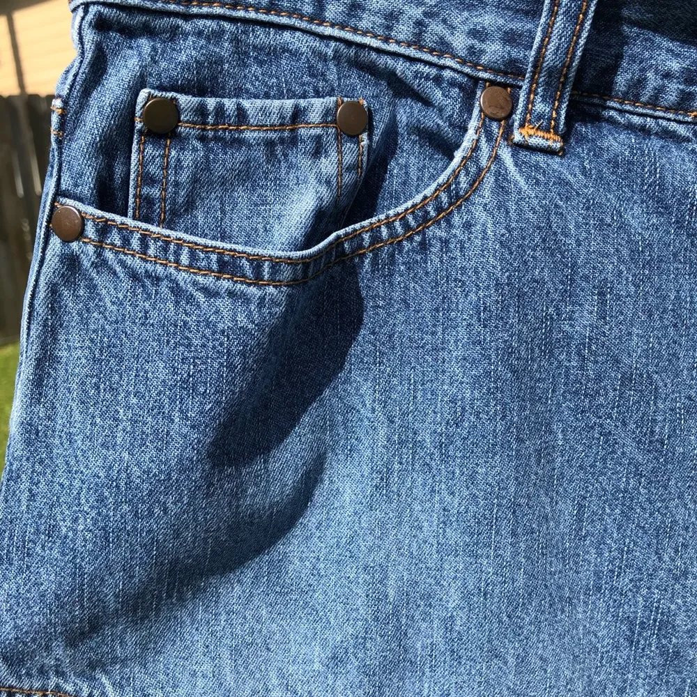 New York & Co Blue Jean Skirt 6 - Image 3