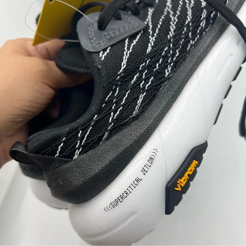 BRANDBLACK Tarantula Sneakers Shoes Size 6.5 NEW black & white athletic - Image 9