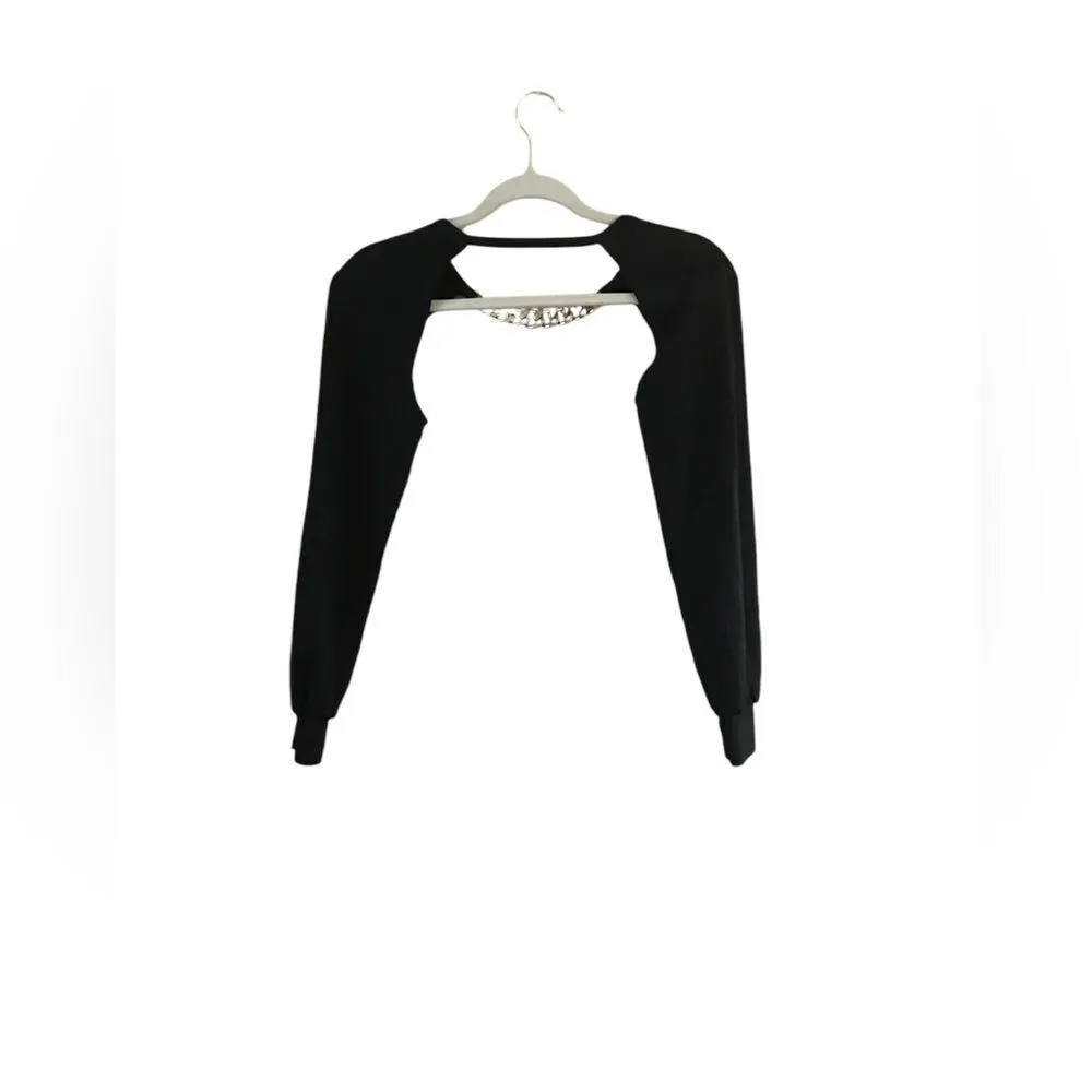 Gold Chain Black Raglan Sleeve Size M - Image 7