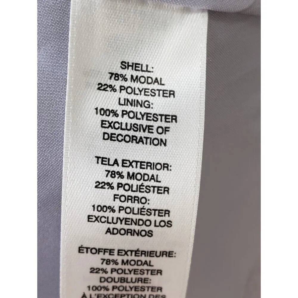 White House Black Market Pencil Skirt Womens Size 0 Light Gray Belted - Image 7