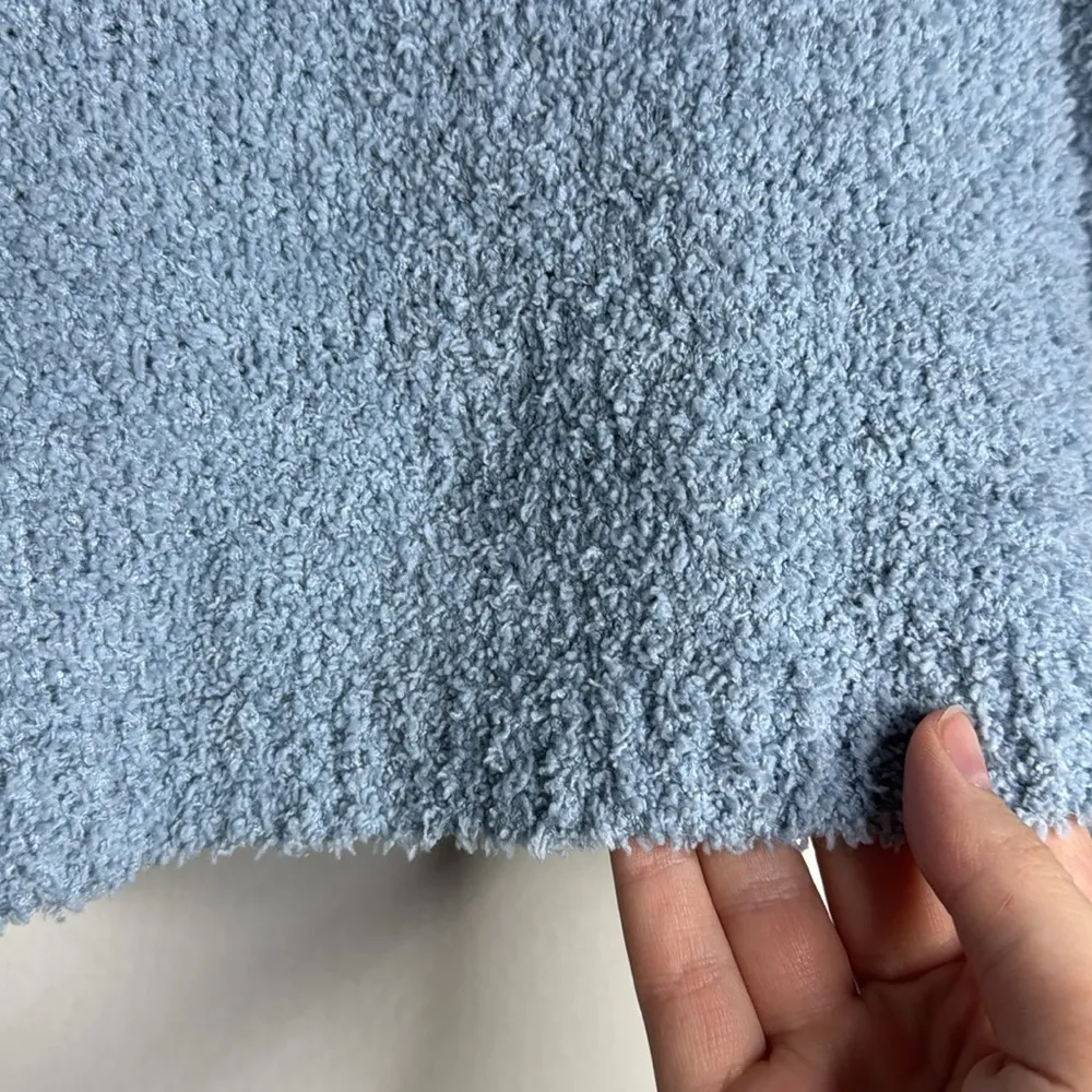 NIA The Brand Notched Hooded Sweater Dusty blue size S - Image 4