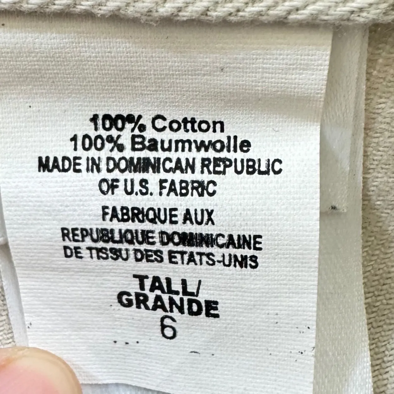 VTG Eddie Bauer Classic Khaki Chino Shorts Tall Sz6 Y2K GRUNGE Granny Meeetcore - Image 3