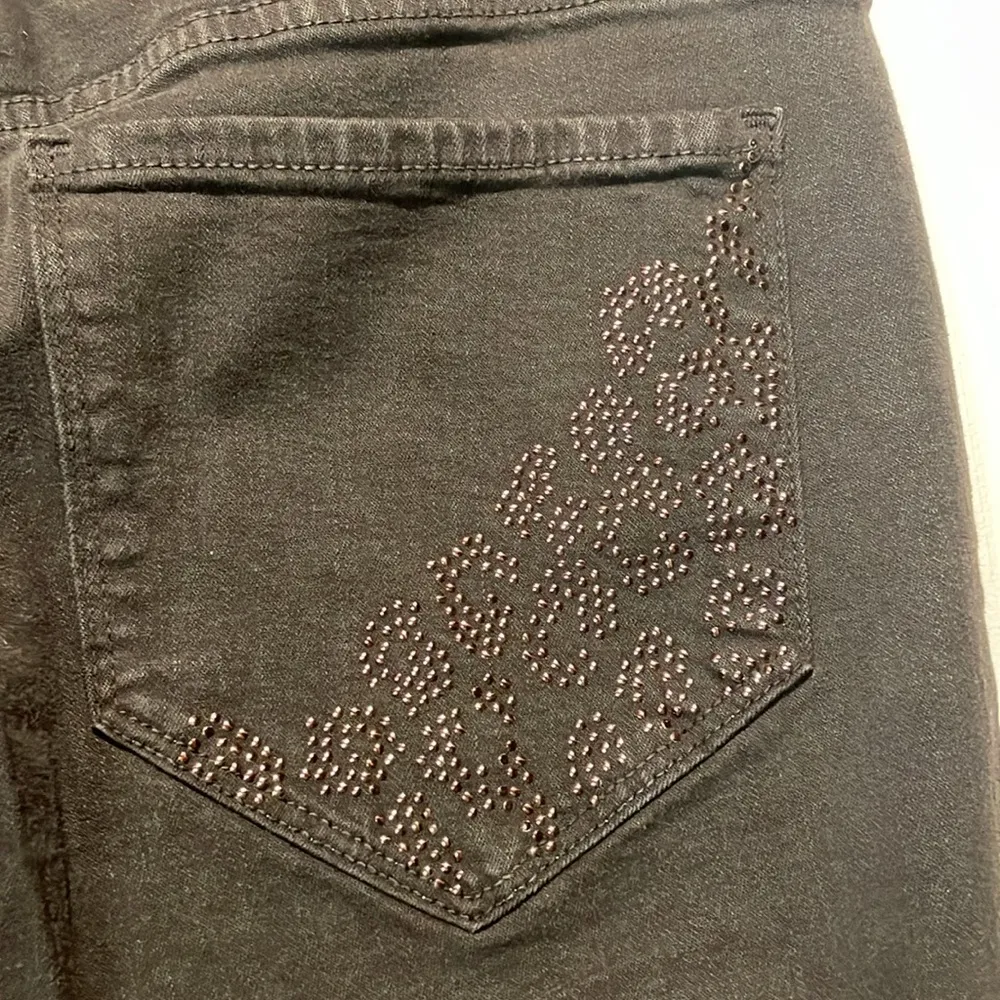 NYDJ- “Billie Mini Bootcut” High Rise Jeans in Coffee Bean Brown- Size 12 - Image 13