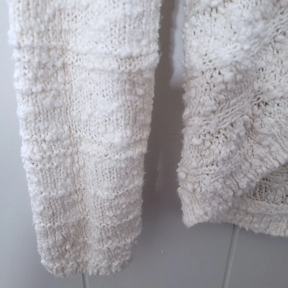 Moth Sweater Women Mock Turtle Neck Long Sleeve Pullover Beige Size M Size M - Image 4