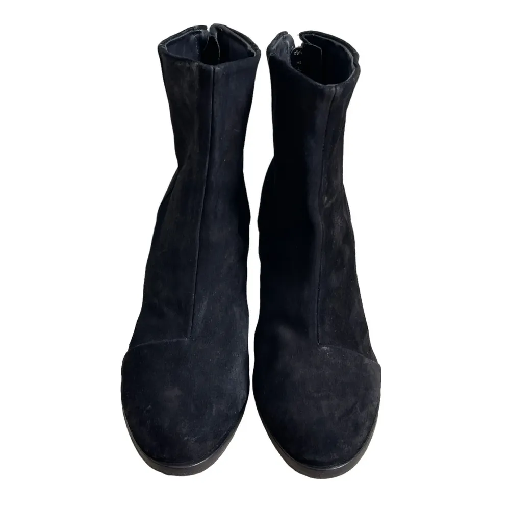 Rag & Bone Women’s Newbury Ankle Boots Size 38 US 8 Suede Black Heeled Western - Image 3